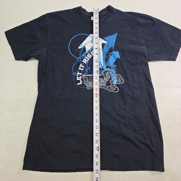 Big Daddy Weave "Let It Rise" Christian Rock Band Tour Black‎ T-Shirt Men's Sz L - Picture 6 of 6
